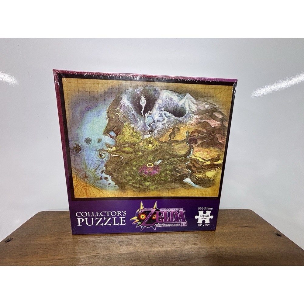 Legend Of Zelda Majora's Mask 3d 550 Piece Collector's Puzzle NEW Factory Sealed